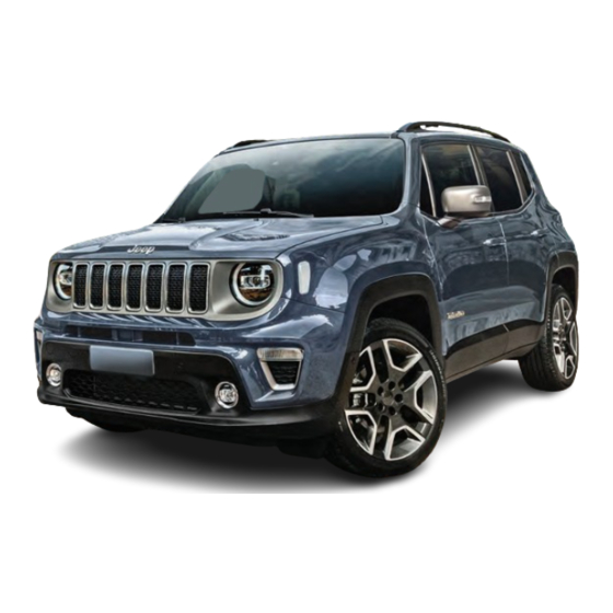 Jeep RENEGADE 2023 Quick Manual