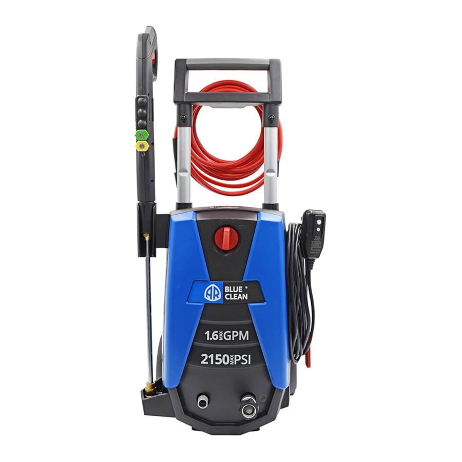 AR Blue Clean BC383HSS - 2150 PSI Pressure Washer Manual