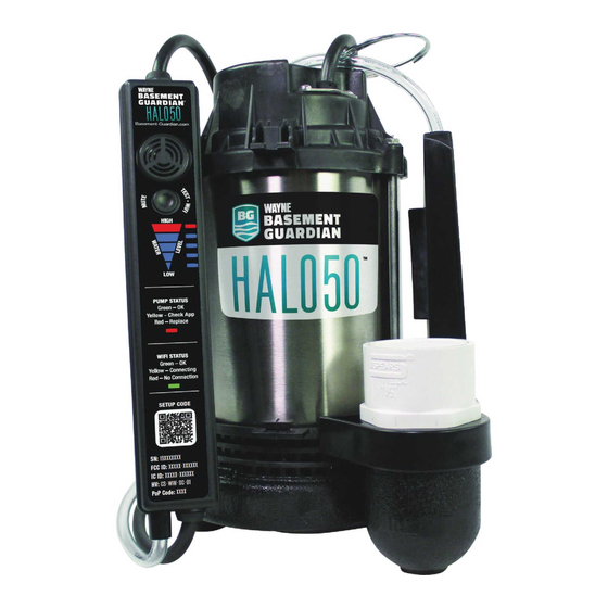 Wayne Basement Guardian Halo Installation Manual
