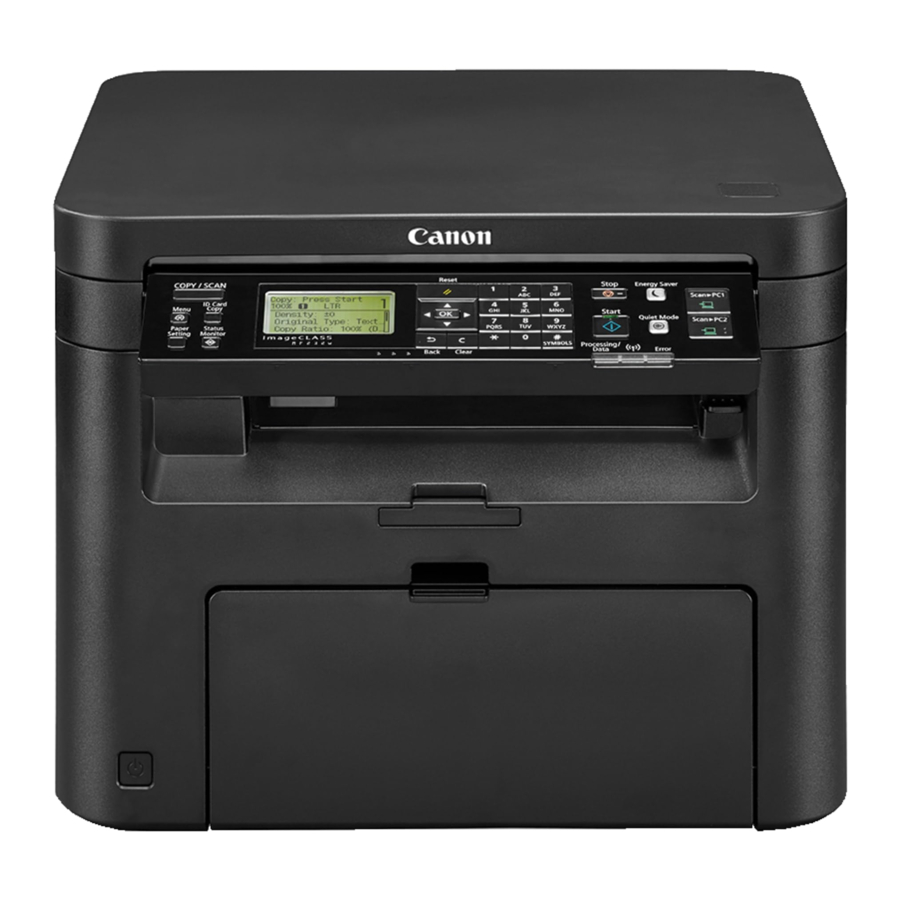 Canon imageCLASS MF236n / MF232w Manual
