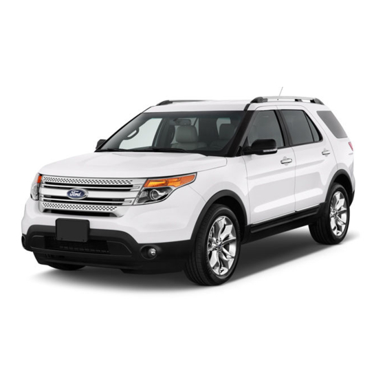 Ford 2011 Explorer Owner's Manual