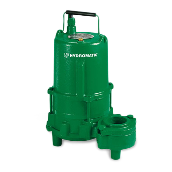 Hydromatic SPD50H Installation And Service Manual