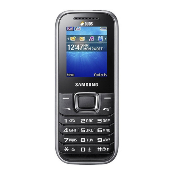 Samsung GT-E1232B User Manual