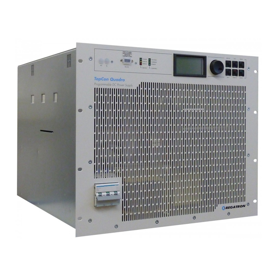 REGATRON TC.P Quadro User Manual