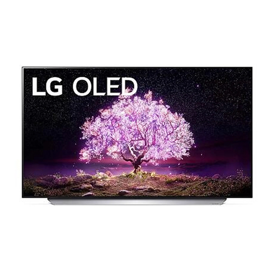 LG OLED48C1PSA Smart TV Manuals