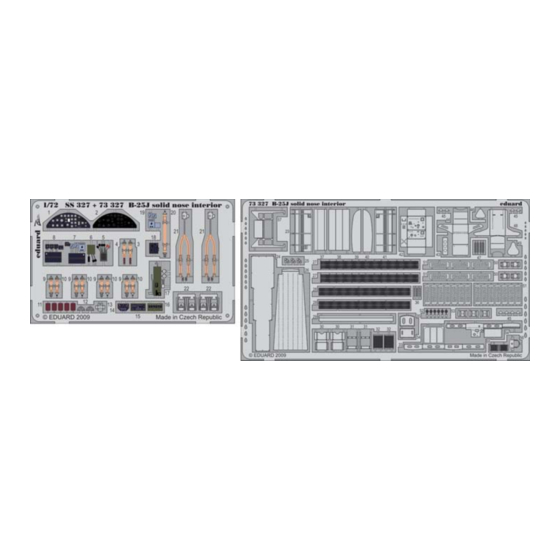 Eduard 73 327 Manual