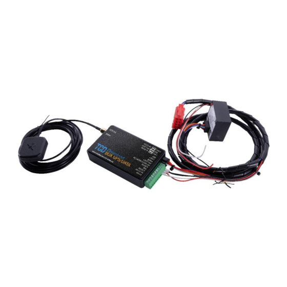 TachoControl DATA TCD-Download BoxGPS/Data Manual