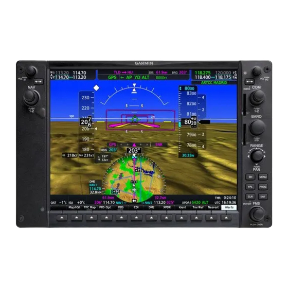 GARMIN G1000 NXI REFERENCE MANUAL Pdf Download | ManualsLib