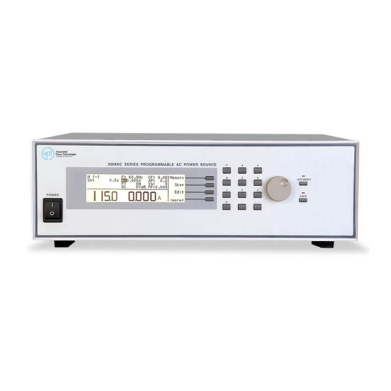 APT 320XAC OPERATION MANUAL Pdf Download ManualsLib