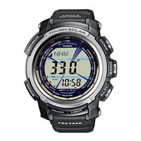 Casio Pro Trek PRW-2000-1ER Operation Manual