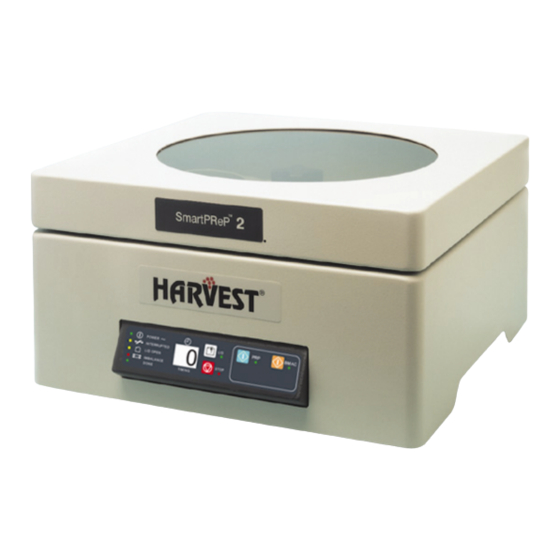 TERUMO HARVEST SMARTPREP 2 OPERATOR'S AND SERVICE MANUAL Pdf Download