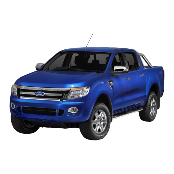 Ford RANGER 2012 Owner's Manual