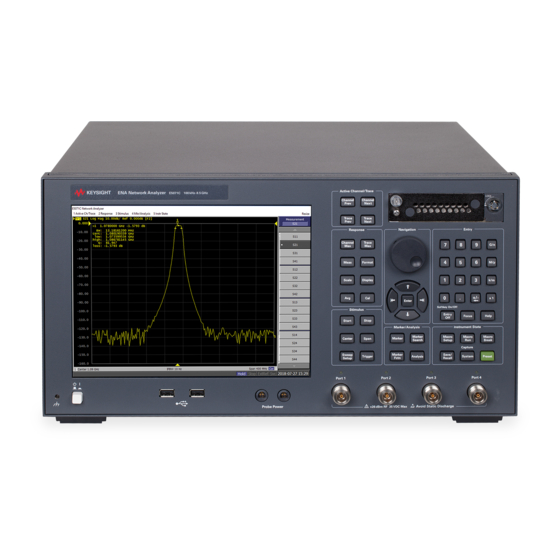 Agilent Technologies E5071C Service Manual