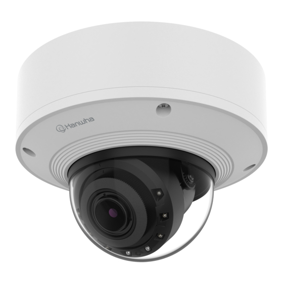 Hanwha Vision PNV-A6081R Quick Manual