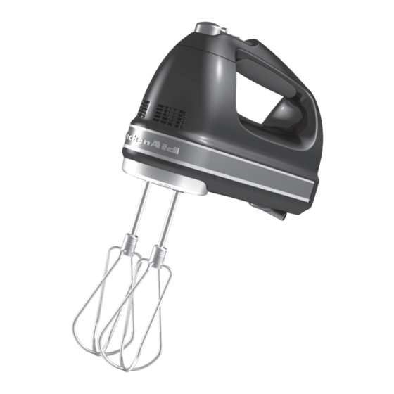 KitchenAid KHM7210 Manual