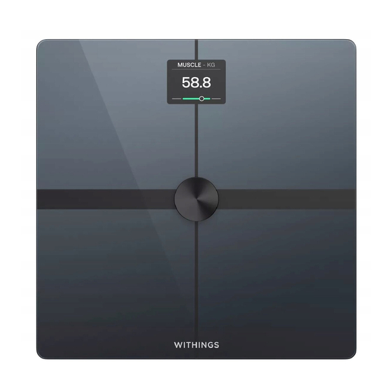 Withings WBS13 Manual