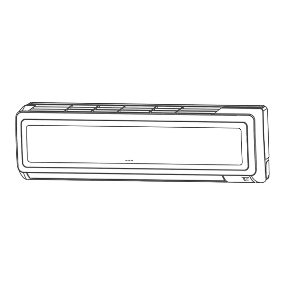 Hitachi RAS-X18HAK Instruction Manual