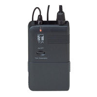 Toa WM-3310H Operating Instructions