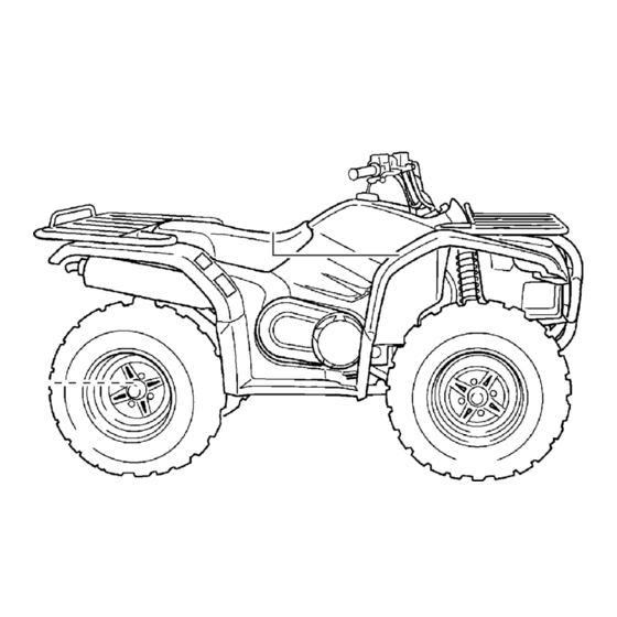 Yamaha KODIAK 400 YFM400AS Manuals