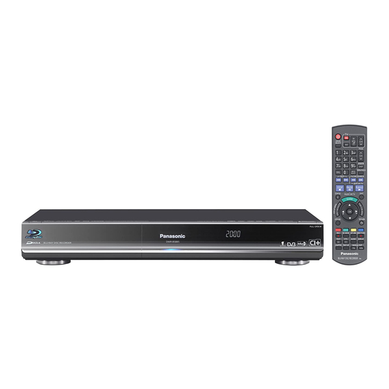 Panasonic DMR-BS785EG Manuals