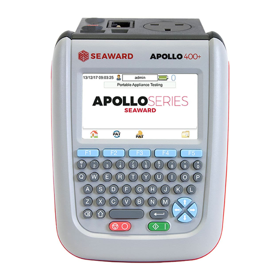 Seaward Apollo 400 Operating Instructions Manual