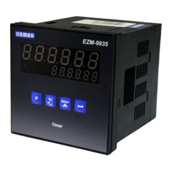 EMKO EZM-9935 Manual