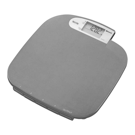 Tanita HD-351BT Instruction Manual