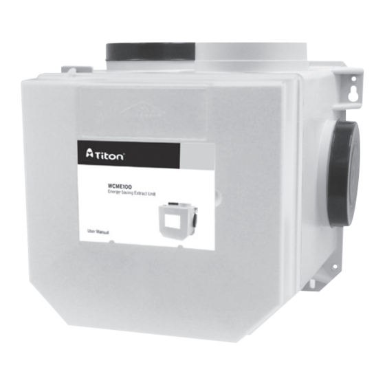 Titon WCME100 User Manual