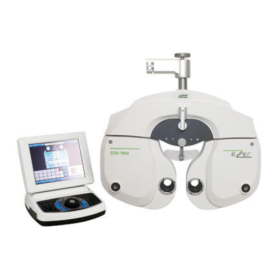 EZER EDR 7800 Operation Manual