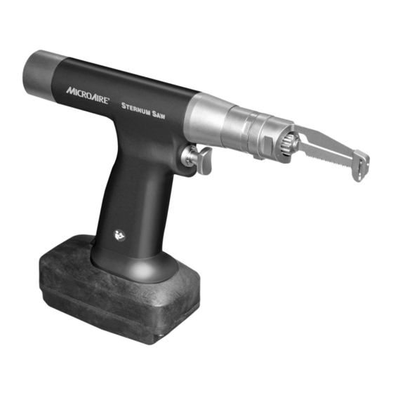 MicroAire 7800 Instructions For Use Manual