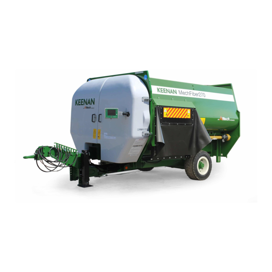 Alltech KEENAN MechFiber270 Operator's Manual