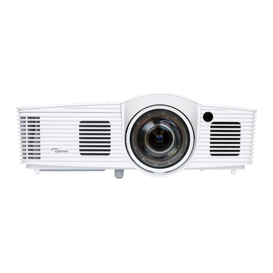 Optoma GT1070Xe Quick Installation Manual