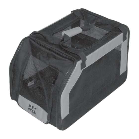 Pet Gear PG1016 Instruction Manual