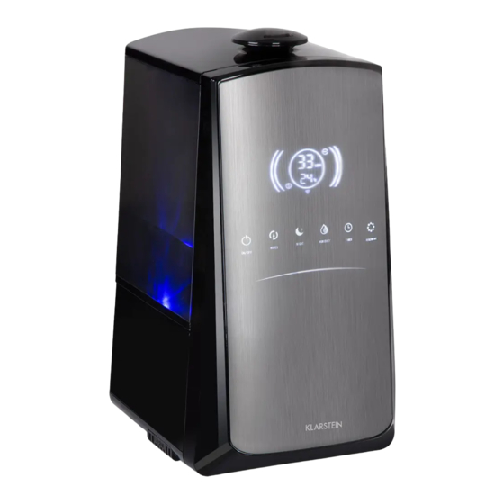 Klarstein VAPOAIR OPAL SMART Manual
