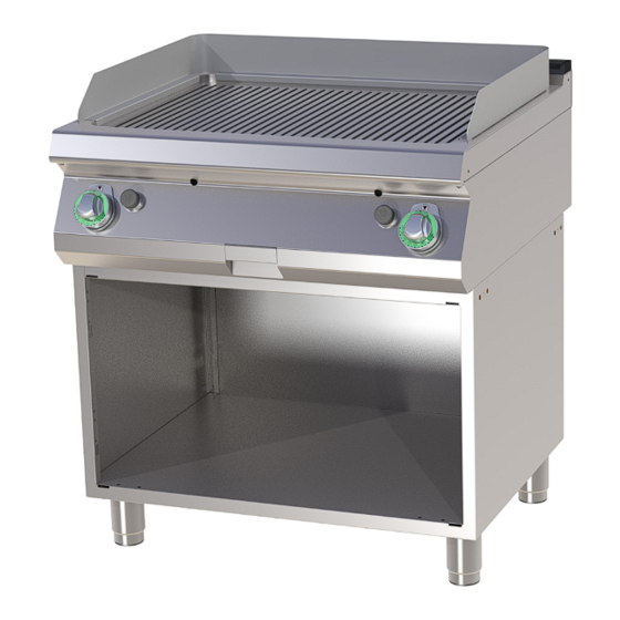 RM Gastro FTH 704 G Instructions For Installation And Use Manual