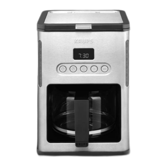 Krups KM442D10 Manual