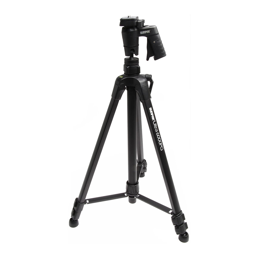 Sunpak 6600PG Owner's Manual