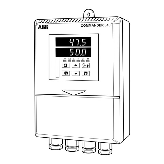 ABB COMMANDER 310 Installation Manual