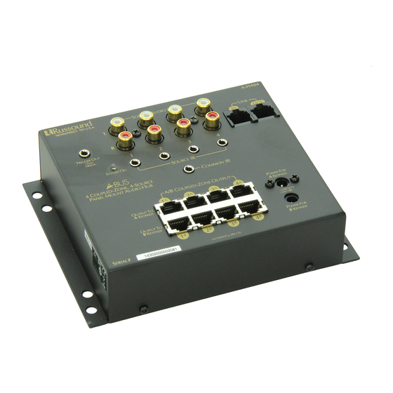Russound A-H484 Installation Manual