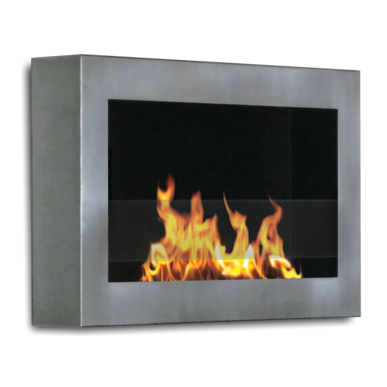 Anywhere Fireplace SoHo Instructions Manual