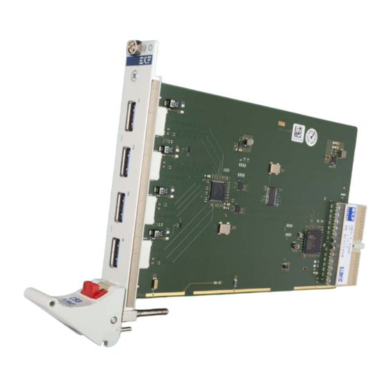 EKF CompactPCI CB3-TONE Manuals