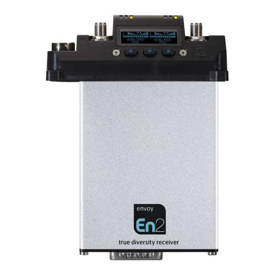 Envoy En2 CX2 Manuals
