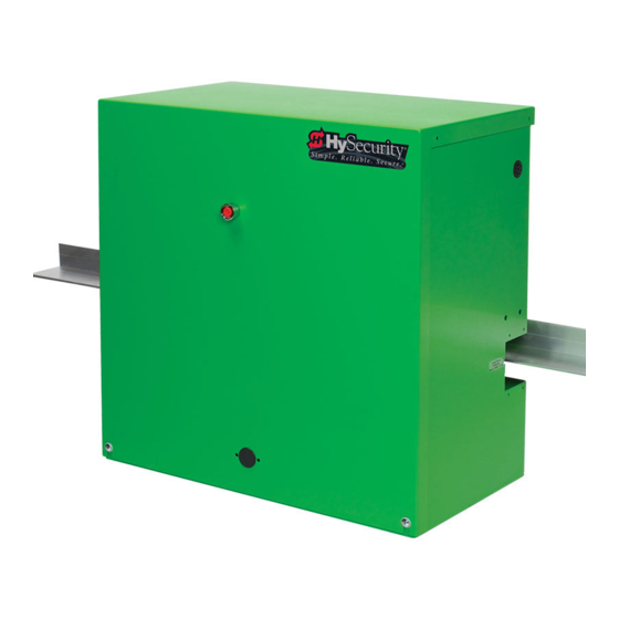 HySecurity SlideDriver 50 VF Series Manual