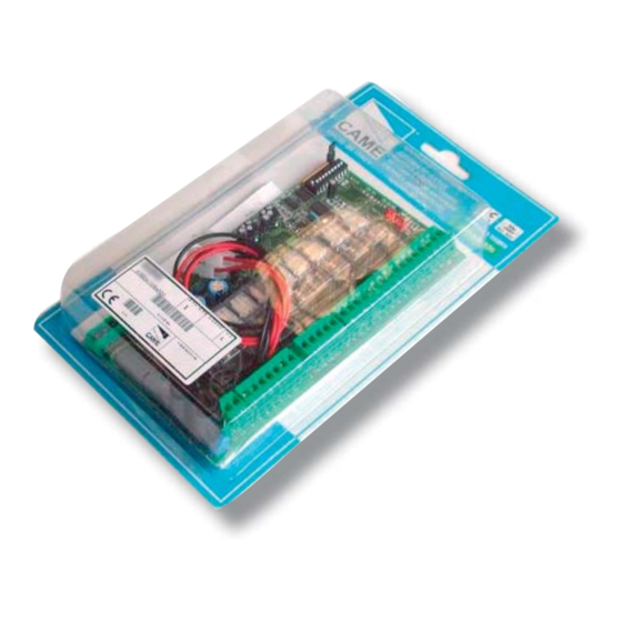 CAME ZG6 Original-Spare Parts