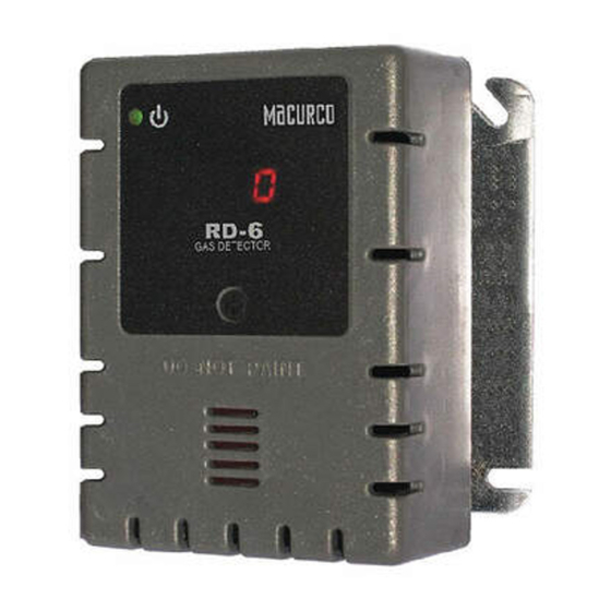 Macurco TX-6-HS User Instructions