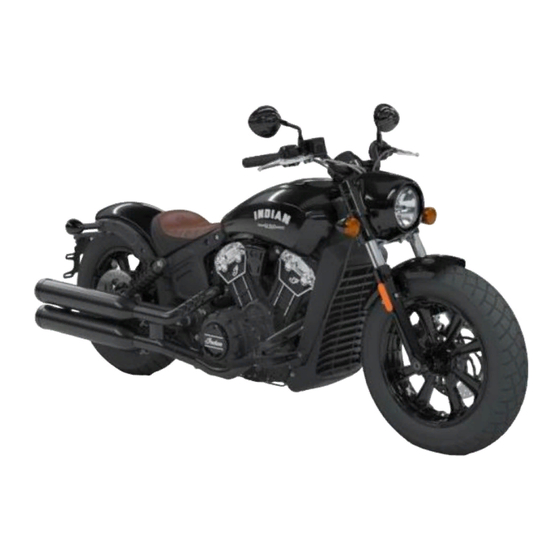 Wunderkind Custom Indian Scout Bobber 2018 Installation And Safety Information