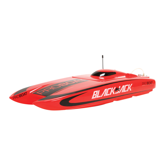 Pro Boat Blackjack 24 Owner's Manual