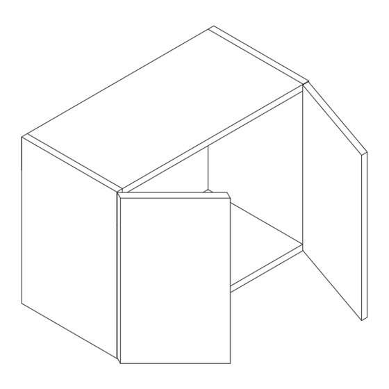 ROBERTO FIORE Cabinets To Go WC3012 Assembly Instructions