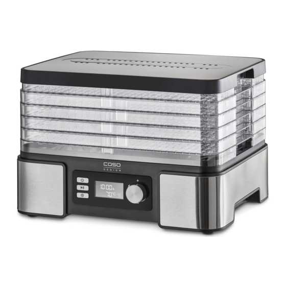 CASO DESIGN DH 450 Instruction Manual