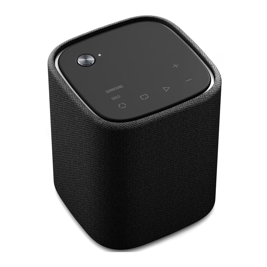 Yamaha TRUE X SPEAKER 1A WS-X1A - Wireless Speaker Quick Start Guide